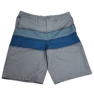 Valor Hybrid Light Weight Men’s Grey And Blue Board Shorts Size 32